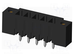 Connector: pluggable terminal block; socket; male; on PCBs