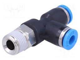 Push-in fitting; straight,T-tap splitter; -0.95÷6bar; Mat: PBT