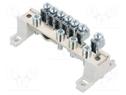 Splice terminal: distribution block; screw terminal; ways: 1