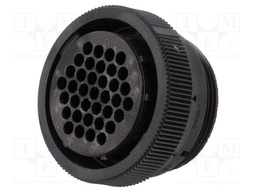 Plug; female; PIN: 37; w/o contacts; CPC Series 1; for cable