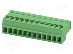 PCB connector, nominal cross section: 1.5 mm?, color: green,
