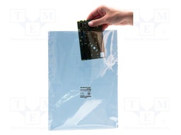 Protection bag; ESD; L: 660mm; W: 254mm; Thk: 76um; IEC 61340-5-1
