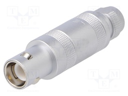 Connector: coaxial; Series: 1S; plug; male; soldering; for cable