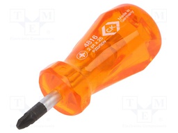 Screwdriver; Pozidriv®; Size: PZ2; Series: HD Classic Stubby