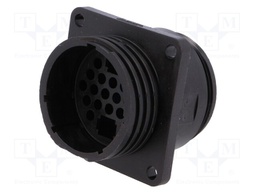 Socket; male; PIN: 22(2+20); w/o contacts; CPC Series 4