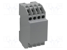 Enclosure: for DIN rail mounting; Y: 90mm; X: 35mm; Z: 58mm; grey; KU