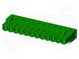 Connector: pluggable terminal block; socket; female; angled 90°