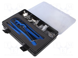Kit: designed for terminal crimping; box