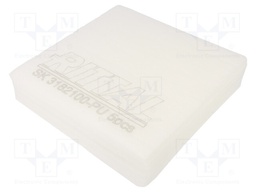 Fan accessories: filter; fans; Thk: 12mm; 5pcs.