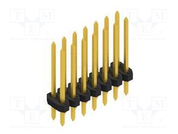 Connector: pin strips; pin header; male; PIN: 14; 2mm; THT; 2x7; 100V
