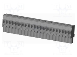 Connector: pluggable terminal block; plug; female; angled 90°