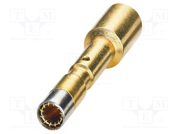 Circular Connector Contact, PLUSCON SF Series, Socket, Crimp, 14 AWG, 18 AWG