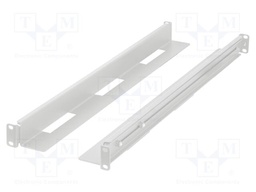 Mounting rail; grey; Standard: 19"