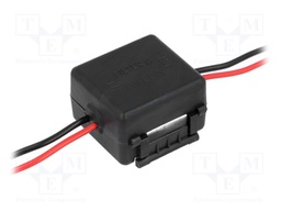 Interference filter; Ioper: 3A; 12VDC; Imax: 5A