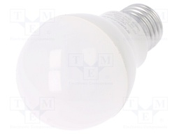 LED lamp; warm white; E27; 220/240VAC; 720lm; 8W; 180°; 3000(typ)K