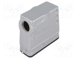 Enclosure: for HDC connectors; C146; size A16; for cable; angled