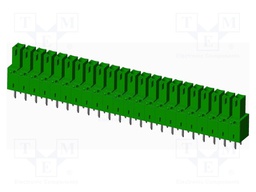 Connector: pluggable terminal block; socket; female; straight