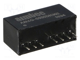 Converter: DC/DC; 6W; Uin: 4.5÷9V; Uout: 5VDC; Uout2: -5VDC; SIP8