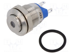 Switch: vandal resistant; Pos: 2; SPST-NO; 2A/36VDC; IP65; OFF-(ON)