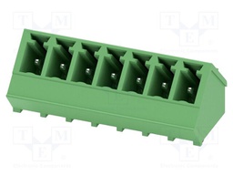 PCB headers, nominal cross section: 1.5 mm?, color: green, n