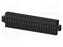 Connector: pluggable terminal block; plug; female; angled 90°