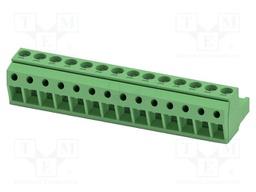 PCB connector, nominal cross section: 2.5 mm?, color: green,