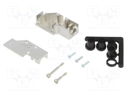 Enclosure: for D-Sub connectors; D-Sub 9pin,D-Sub HD 15pin