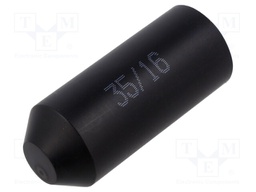 Heat shrink cap