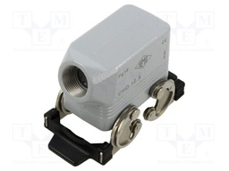 Enclosure: for HDC connectors; C-TYPE; size 57.27; Gland holes: 1