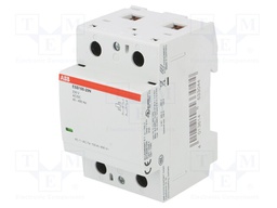Contactor: 2-pole installation; NO x2; 230VAC; 230VDC; 100A; DIN