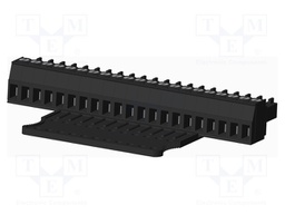 Connector: pluggable terminal block; plug; female; straight; 300V