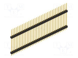 Connector: pin strips; pin header; male; PIN: 36; 2.54mm; THT; 1x36