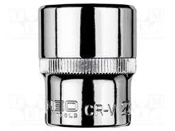 Socket; 6-angles,socket spanner; HEX 23mm; 1/2"