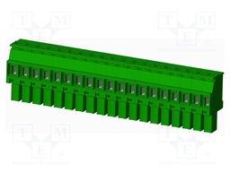 Connector: pluggable terminal block; plug; female; angled 90°