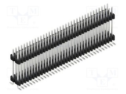Connector: pin strips; pin header; male; PIN: 70; 1.27mm; SMT; 2x35