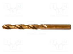 Drill bit; for metal; Ø: 8.1mm; L: 117mm; Working part len: 75mm
