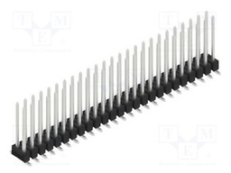 Connector: pin strips; pin header; male; PIN: 50; 2.54mm; SMT; 2x25
