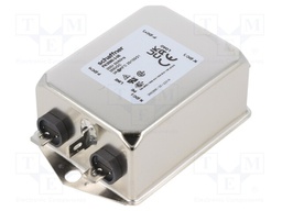 Filter: anti-interference; one-phase; 250VAC; Cx: 330nF; Cy: 2.2nF