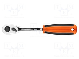 Rattle; 3/8"; straight,with switch; 200mm; Teeth: 45