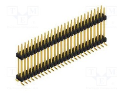 Connector: pin strips; pin header; male; PIN: 52; 2.54mm; SMT; 2x26