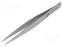 Tweezers; 90mm; for precision works; Blade tip shape: sharp
