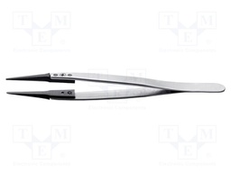 Tweezers; replaceable tips; Blade tip shape: flat; ESD
