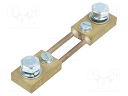 Current shunt; Class: 0,5; 100A; 60mV; Equipment: insulating base
