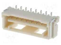 Socket; wire-board; male; CLIK-Mate; 2mm; PIN: 8; SMT; 3A; Layout: 1x8