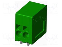 Connector: PCB terminal block; terminal; Plating: tinned; on PCBs