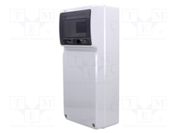 Enclosure: for modular components; grey; No.of mod: 8