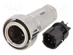 Connector: circular; plug; male; PIN: 6; bayonet,internal bayonet