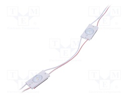 LED; white cold; 6000-8000K; 85lm; 170°; No.of diodes: 1; 80mA; 12V