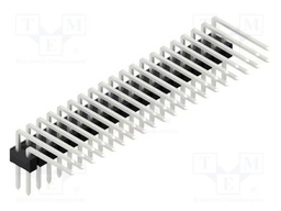 Connector: pin strips; pin header; male; PIN: 40; 2.54mm; THT; 2x20