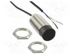 Sensor: inductive; OUT: NPN / NO; 0÷20mm; 10÷30VDC; M30; IP67; brass